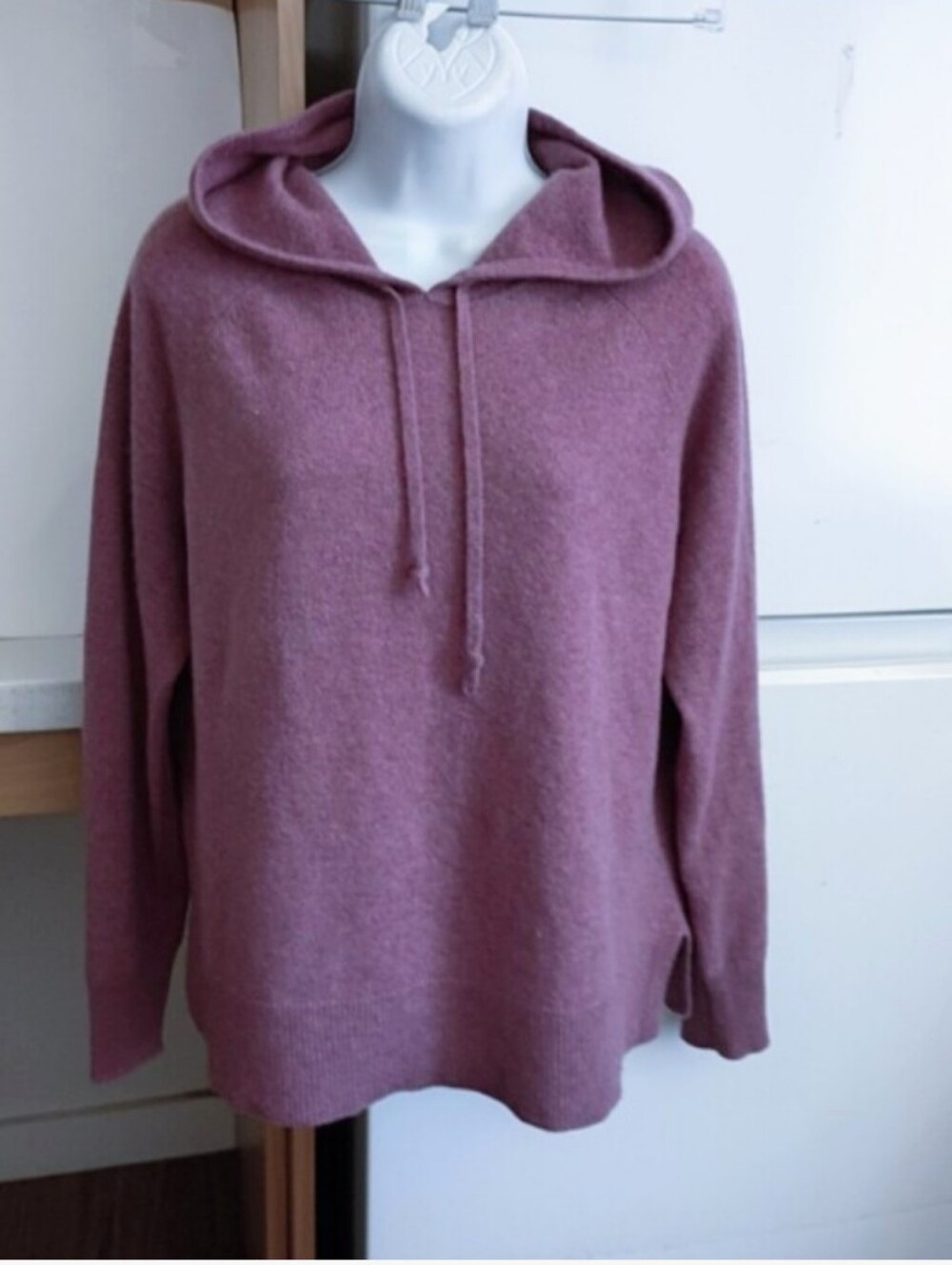 The Cashmere Project  Hoodie Pullover In Lavender sz L